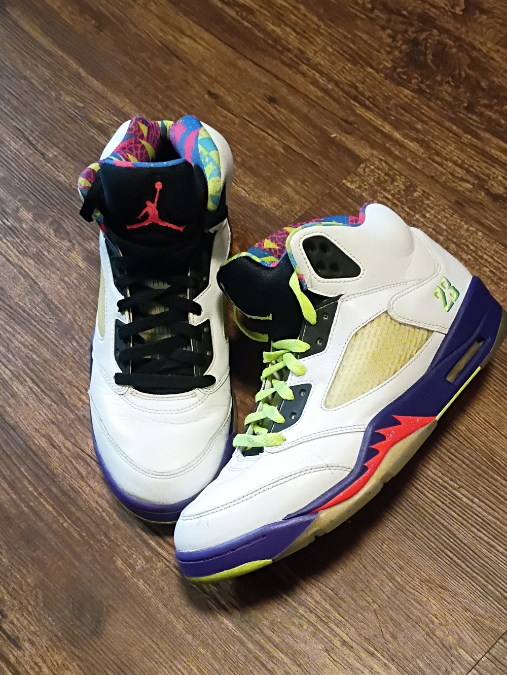 Nike Air Jordan 5 Retro "Alternate Bel-Air Sneakers US 9   DB3335-100  4/27/20
